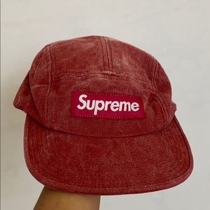 Supreme twill camp cap